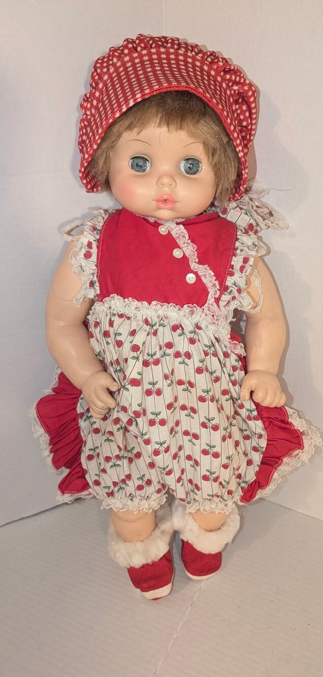 Vintage 21" Vinyl Horsman Doll Drink Wet